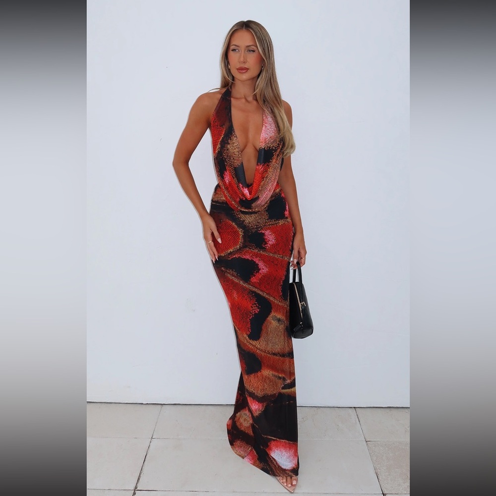 White Fox Neither One of Us Maxi Dress